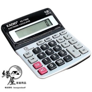 計算機【緣屋百貨】天天出貨 12位數 國家考試計算機 太陽能計算機 商用計算機 會計財務計算器 輕便計算機 雙電源 辦公