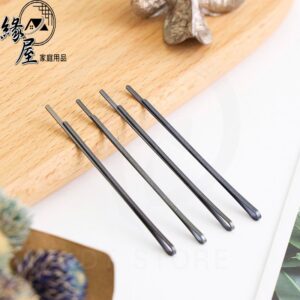 27克黑髮夾【緣屋百貨】天天出貨 小黑夾 髮夾 黑髮夾 鐵髮夾 固定夾 瀏海夾 小髮夾 一字夾 包頭 碎髮劉海夾