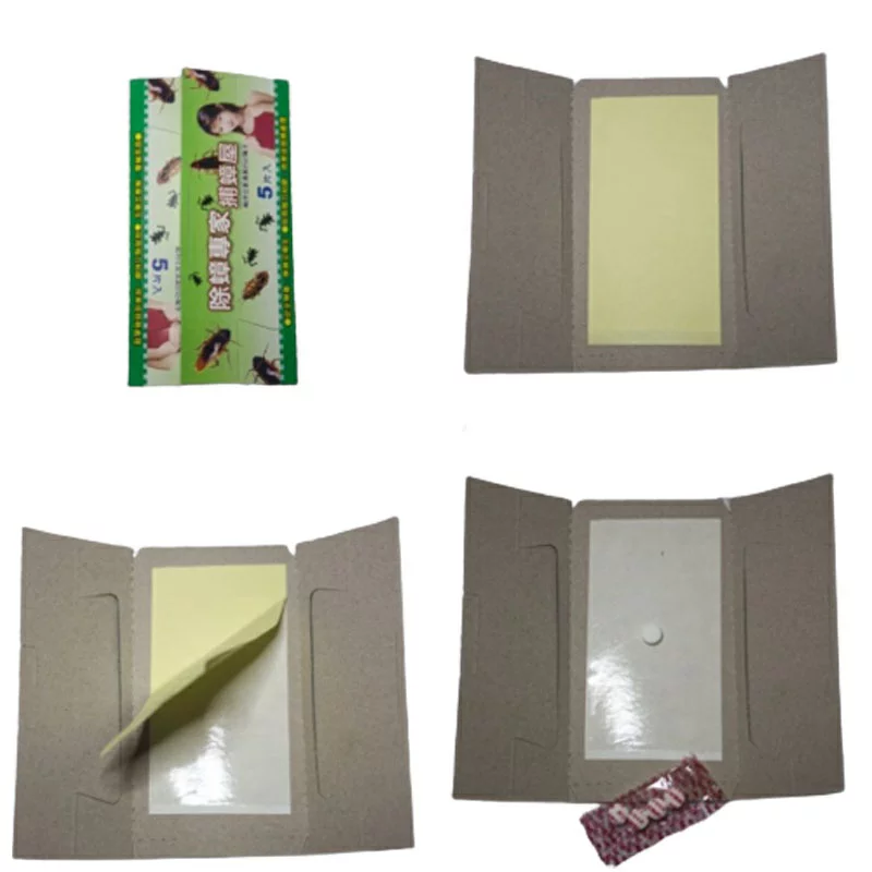 補蟑屋1片【緣屋百貨】天天出貨 黏蟑屋 蟑螂屋 捕蟑器 黏蟑盒:圖片 4